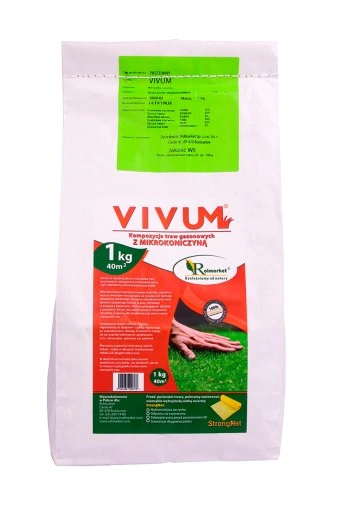 TRAWA MIESZANKA TRAWY z mikrokoniczyną koniczyna 2kg TRAWNIK SAMONAWOŻĄCY