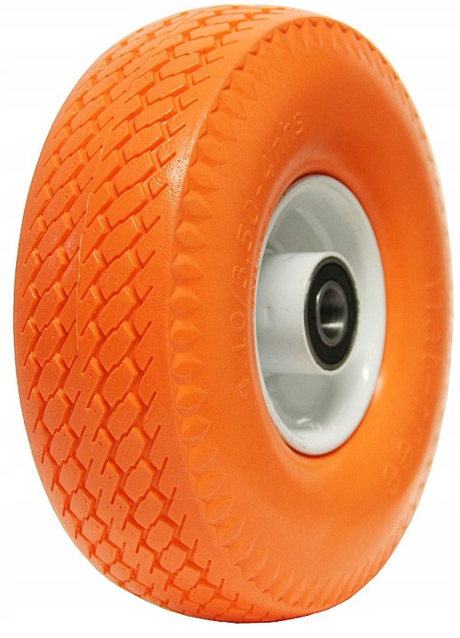 KOŁO do wózka 4.10 3.50-4 350x4 PEŁNE PU fi 20 mm