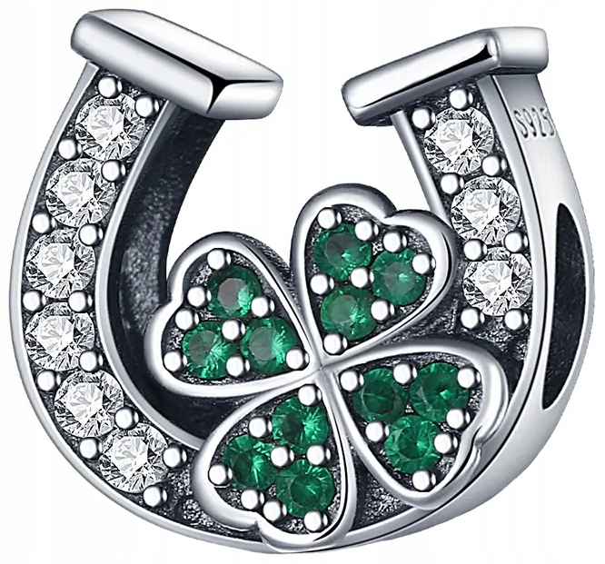 Charms Zawieszki Charms Podkowa Koniczyna Charms MODA TRUSKY