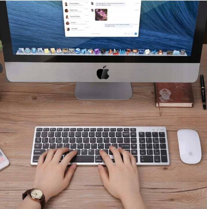 BEZPRZEWODOWA KLAWIATURA BLUETOOTH MAC WINDOWS iOS