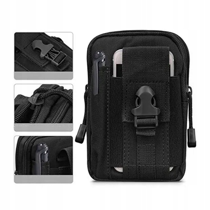 SASZETKA NERKA TAKTYCZNA MILITARNA WOJSKOWA SURVIVAL KIESZEŃ + PAS