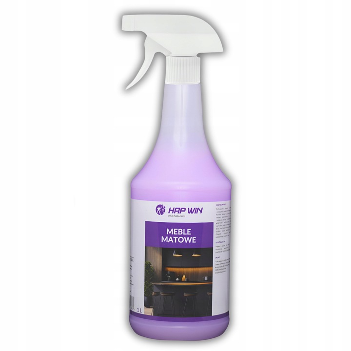 Środek do Czyszczenia Mebli Matowych Powierzchni Bez Smug MEBLE MATOWE 1L