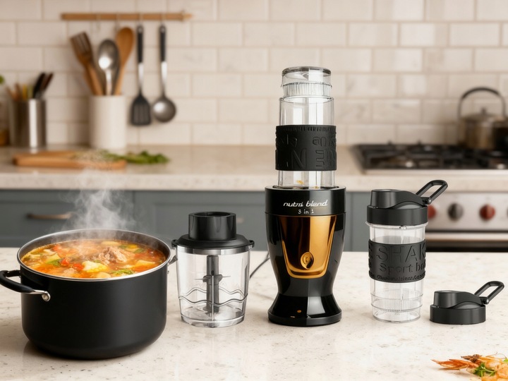 BLENDER 5 w 1 KIELICHOWY KALORIK DO SMOOTHIE KOKTAJLI 2 KUBKI 300W