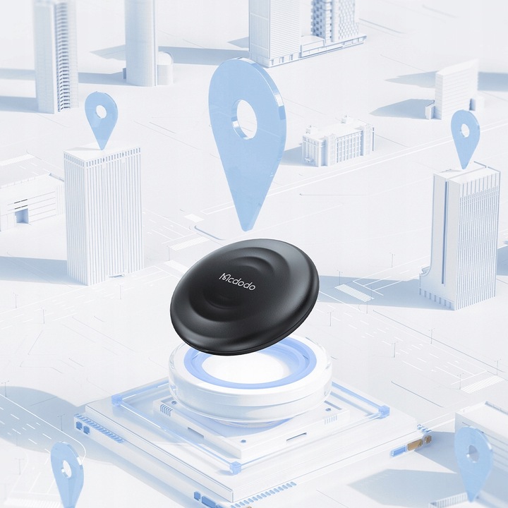 MCDODO MINI LOKALIZATOR GPS DO AUTA ROWERU KLUCZY DLA DZIECKA KOTA PSA
