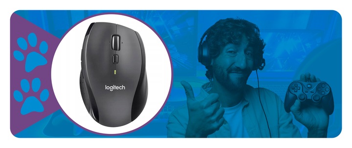 MYSZKA BEZPRZEWODOWA LOGITECH M705 MARATHON MYSZ OPTYCZNA KOMPUTEROWA