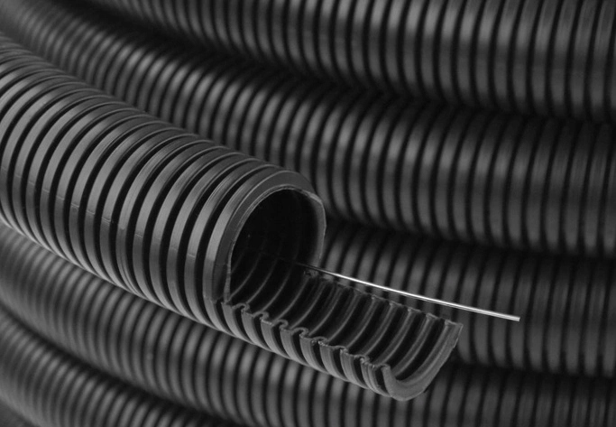 RURA KARBOWANA PESZEL Z PILOTEM FI 32MM 750N PVC 25 METRÓW