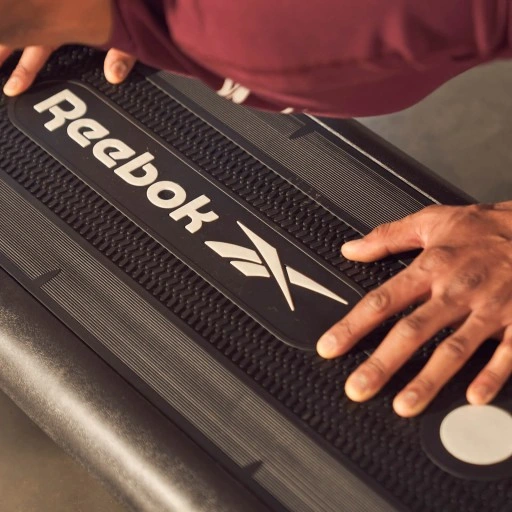 REEBOK STEP CZARNO-BIAŁY RAP-11150WH