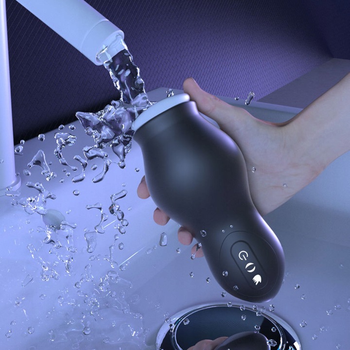 AUTOMATYCZNY MASTURBATOR MĘSKI SSĄCO WIBRUJĄCY DLA MĘŻCZYZN POSUWISTY FILKU