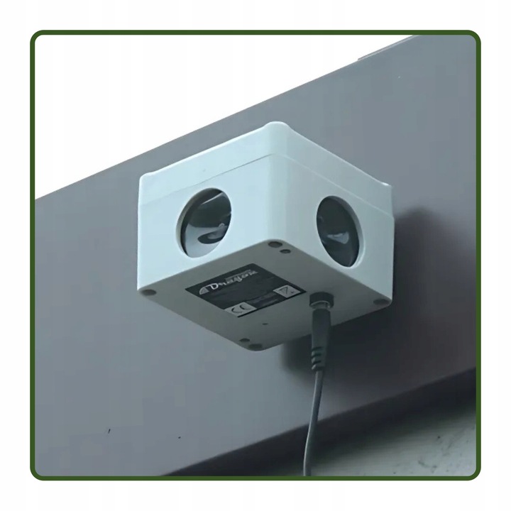 ODSTRASZACZ KUN MYSZY SZCZURÓW GRYZONI POTRÓJNY DO DOMU I OGRODU 2500