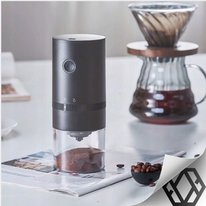 MINI ELEKTRYCZNY MŁYNEK DO MIELENIA KAWY PRZYPRAW PRZENOŚNY WYDAJNY