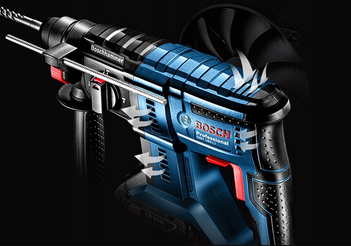 Młot udarowy SDS Plus 18V akumulatorowe 850W Bosch 2J GBH 180