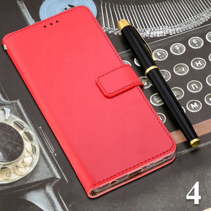 Etui do Infinix Smart 8 / Hot 40i Portfel Vintage Book Case Kolory + SZKŁO