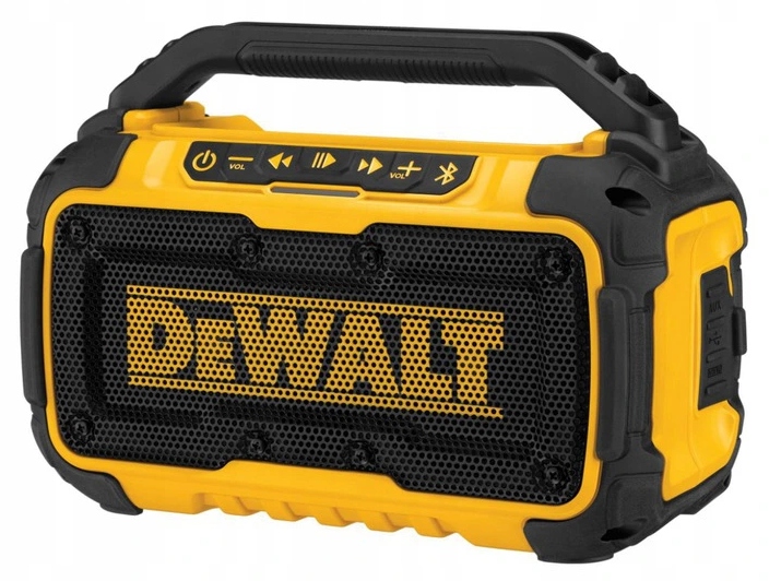 AKUMULATOROWY GŁOŚNIK BUDOWLANY BLUETOOTH DCR011 DEWALT