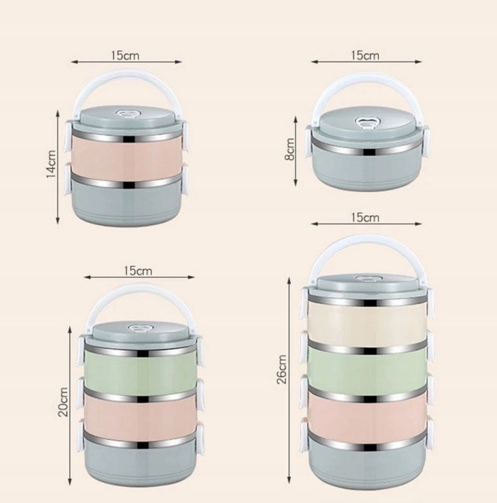 POJEMNIK TERMICZNY NA ŻYWNOŚĆ ZUPĘ OBIADOWY TERMOS STAL NIERDZEWNA 2,8L