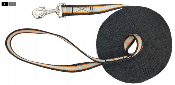 LONŻA do pracy z koniem 10 metrów czarna DEER PET EXTRA CENA