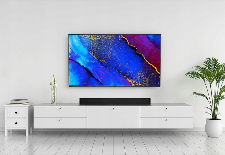 Niemiecki Soundbar Medion MD10450 2.0 60 W czarny Kino Domowe Do Telewizora