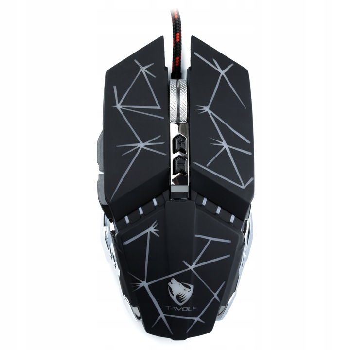 MYSZKA GAMINGOWA MYSZ DLA GRACZY T-WOLF V7 LED