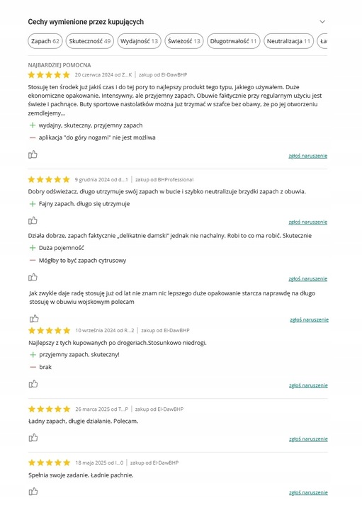 Odświeżacz do butów ZE SREBREM antyseptyczny NANO SILVER COCCINE 2X400ml