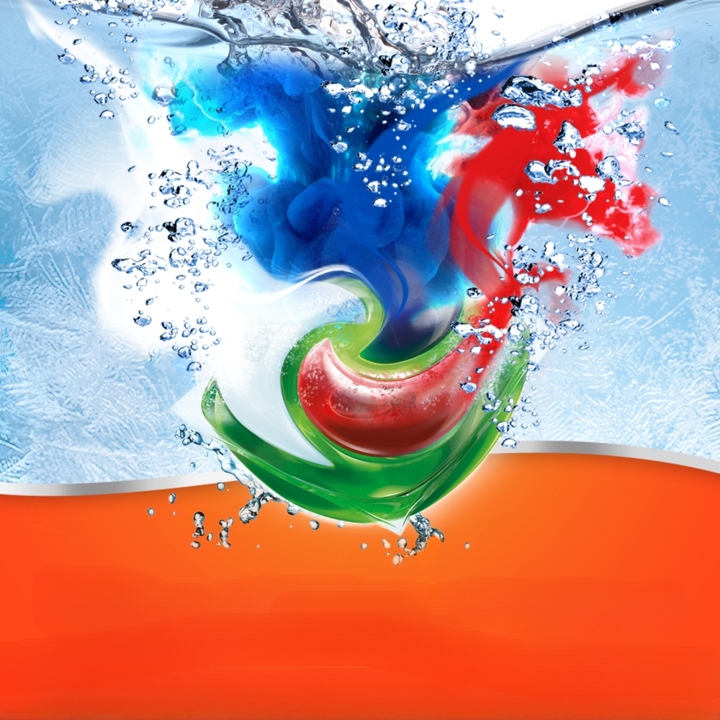 Vizir + Fairy Effect Pods Kapsułki do prania białych tkanin, 50 prań