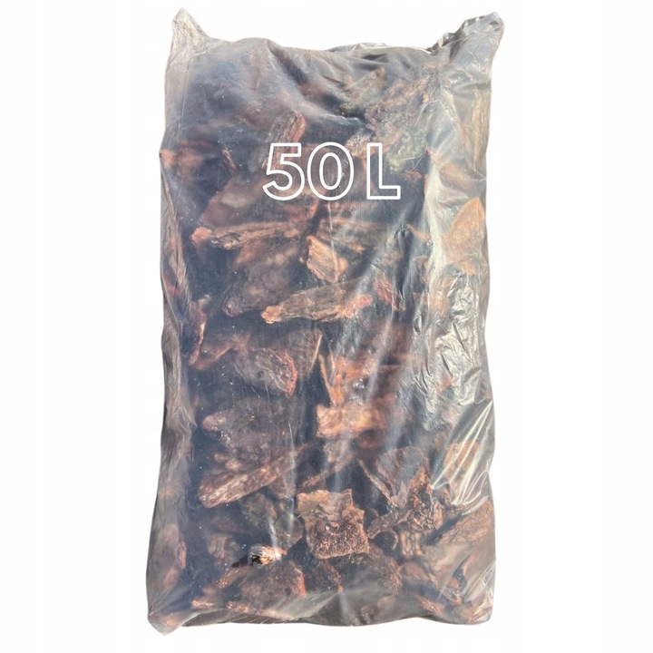 KORA SOSNOWA 80-130mm 8-13cm PREMIUM SORTOWANA MEGA GRUBA 50L