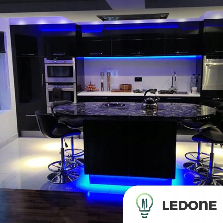 TAŚMA LED RGB + BIAŁY ZESTAW 5m 5050 KOLOROWE NA PILOTA PILOT Z