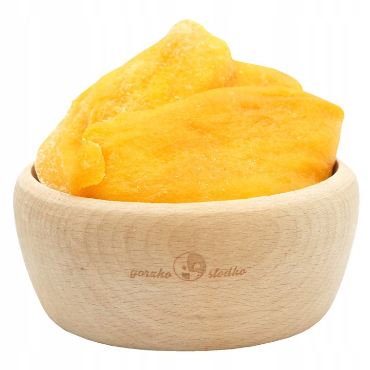 MANGO SUSZONE PLASTRY z dodatkiem cukru słodka przekąska 500g