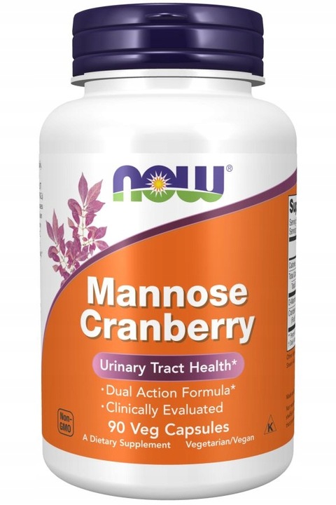 Mannose Cranberry Wsparcie układu moczowego 90 Kap
