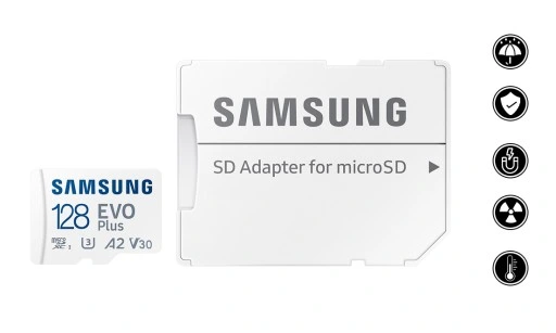 KARTA MICRO SD SAMSUNG EVO PLUS 128GB 130MB/S V30