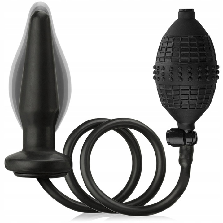 PROFESJONALNY POMPOWANY KOREK ANALNY – SEX PLUG Z POMPKĄ - ORGAZM ANALNY