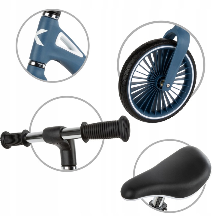 ROWEREK BIEGOWY JEŹDZIK KIDWELL NIX KOŁA 12" LEKKI REGULOWANY NIEBIESKI