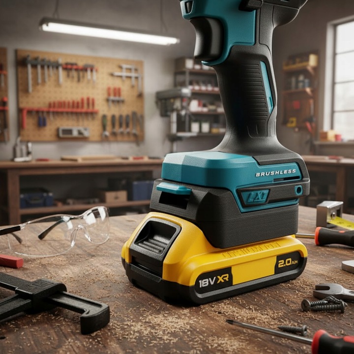 Adapter baterii DeWalt do narzędzi Makita LXT na akumulator
