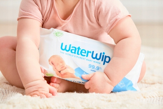 Chusteczki nawilżane WaterWipes BIO 24 x 60 99,9% wody dla skóry delikatnej