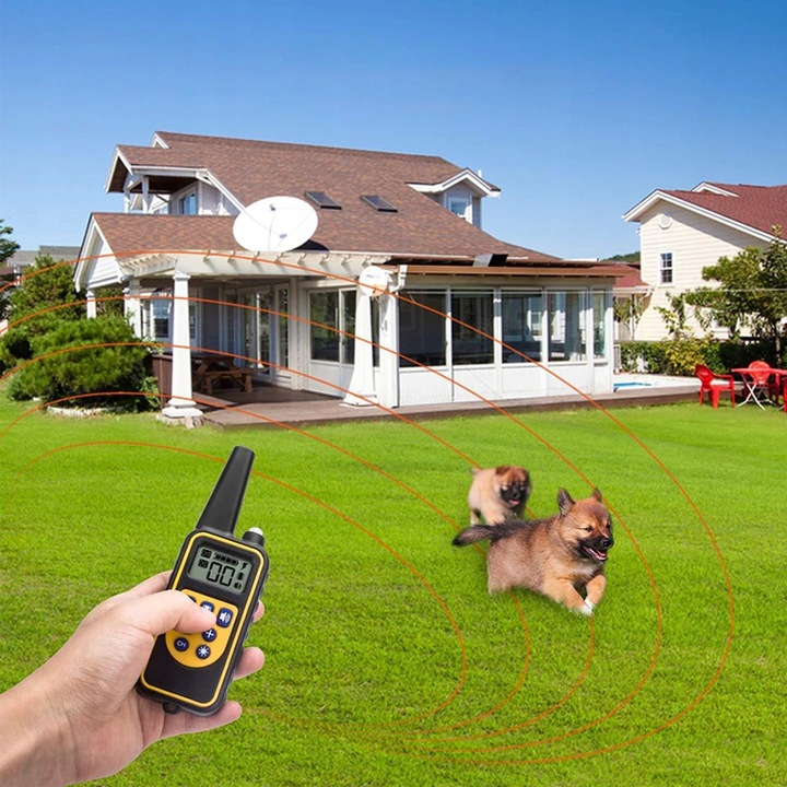 ELEKTRYCZNA OBROŻA DLA PSA TRENINGOWA 800M PILOT