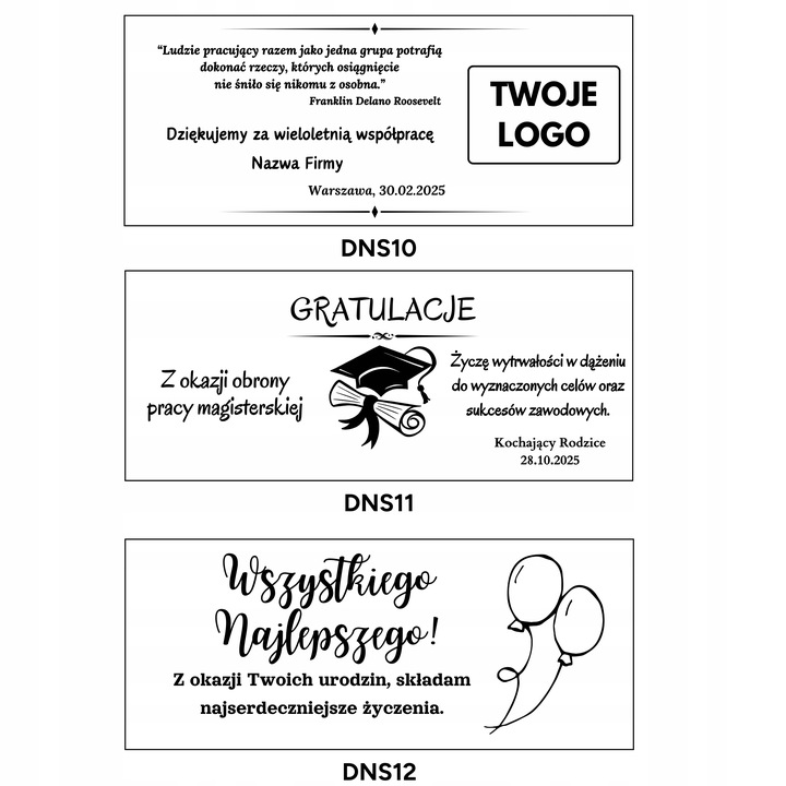 Zestaw Piśmienniczy z Dedykacją Grawerem w Etui na Prezent