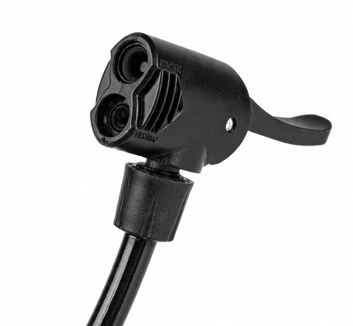 STACJONARNA POMPKA ROWEROWA METALOWA Z MANOMETREM RĘCZNA DO ROWERU PIŁEK