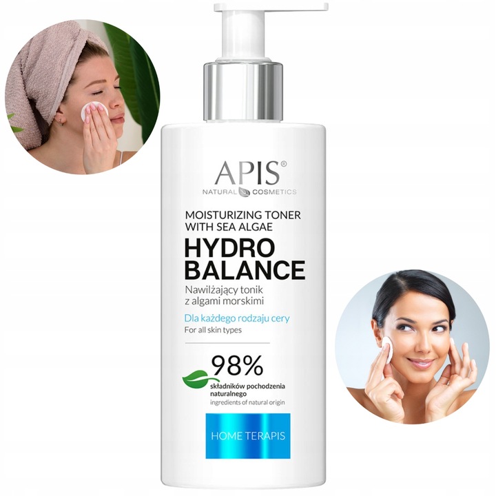 APIS Home terApis Nawilżający tonik z algami morskimi 300ml 50015H