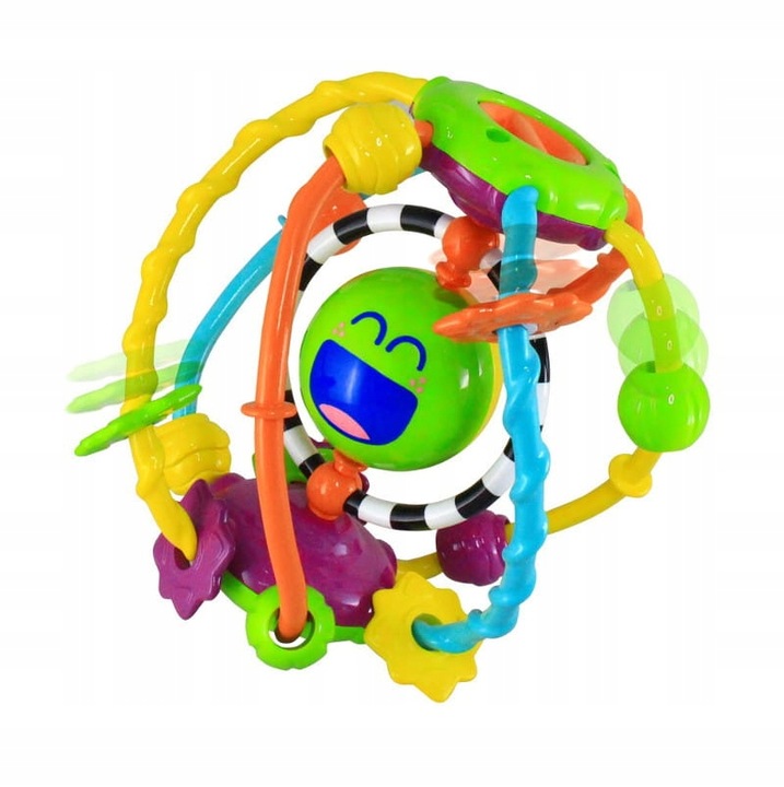 KULA SENSORYCZNA KORALIKI GRZECHOTKA DŹWIĘKI DUMEL