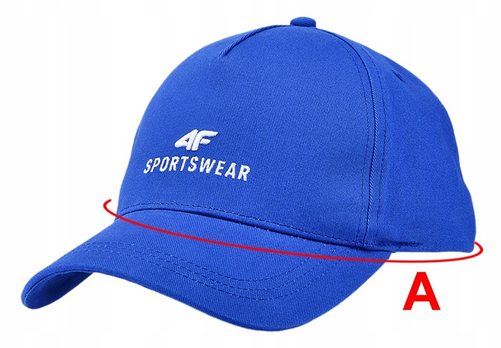 Czapka z daszkiem męska damska 4F Bejsbolówka bawełniana na lato U266 L/XL