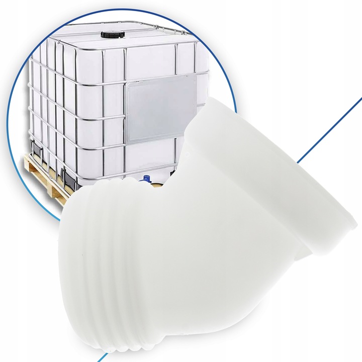 Wylewka Zbiornika MAUZER 1000L S100x8 Adapter Kran Beczki Mauser