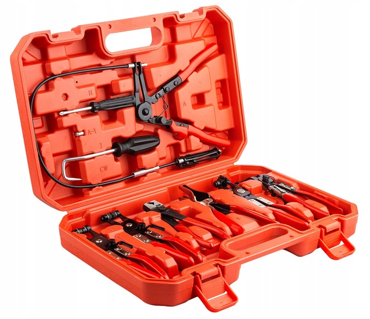 Szczypce do przewodów 9 elementów w walizce REDATS