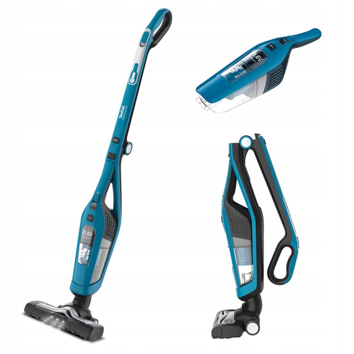 Odkurzacz pionowy bezprzewodowy TEFAL DualForce TY6751 bezworkowy