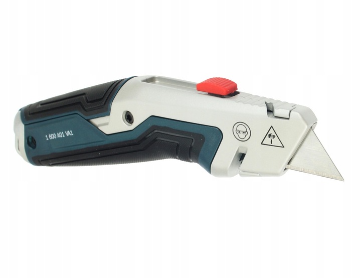 Nóż chowany na ostrza trapezowe BOSCH + 3 ostrza