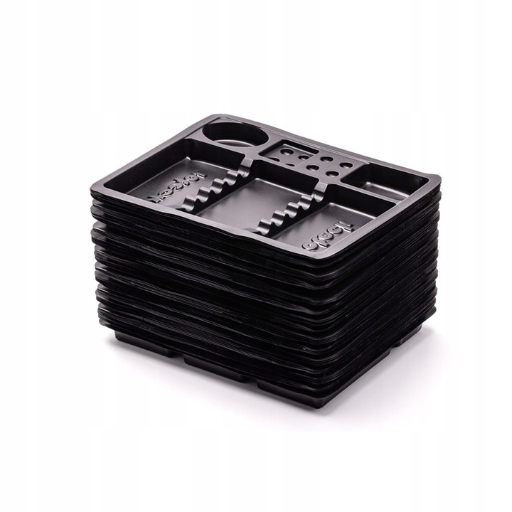 TACKI STOMATOLOGICZNE jednorazowe DENTYSTYCZNE CZARNE 100 sztuk ROTECK