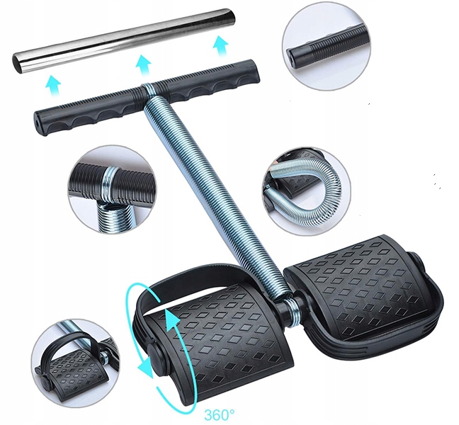 URZĄDZENIE PRZYRZĄD EKSPANDER DO ĆWICZEŃ MIĘŚNI CIAŁA NÓG UD RĄK BRZUCHA