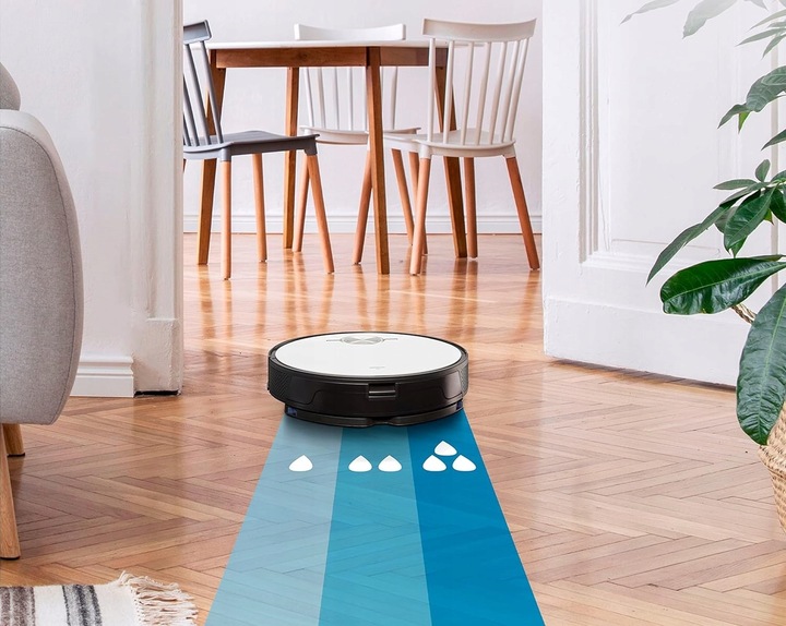 ROBOT SPRZĄTAJĄCY 2W1 LASER SAMOOPRÓŻNIAJĄCY MOPUJĄCY NAJMOCNIEJSZY 8000PA