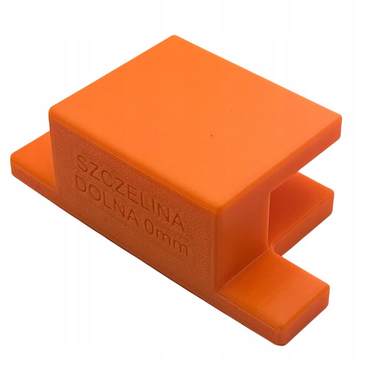 Przyrząd do montażu frontów szafek w meblach szczelina dolna 0mm na