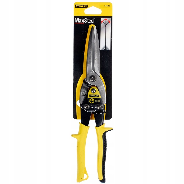 Nożyce proste długie do blachy MAXSTEEL STANLEY