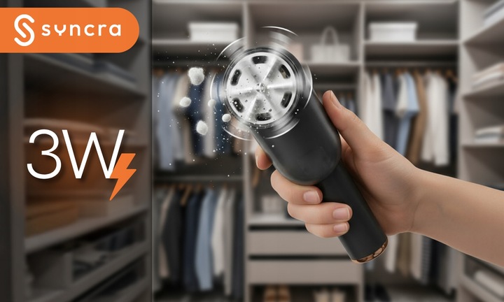 GOLARKA DO UBRAŃ AKUMULATOROWA USB-C LCD + ZAPASOWE OSTRZA + DUŻY