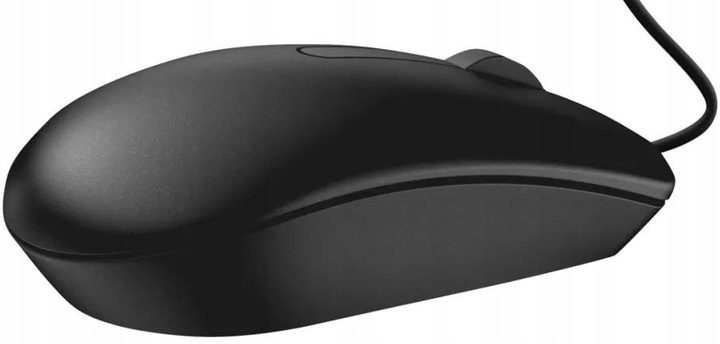MYSZ KOMPUTEROWA PRZEWODOWA CZARNA Dell MS116 Wired Optical Mouse 1000 DPI
