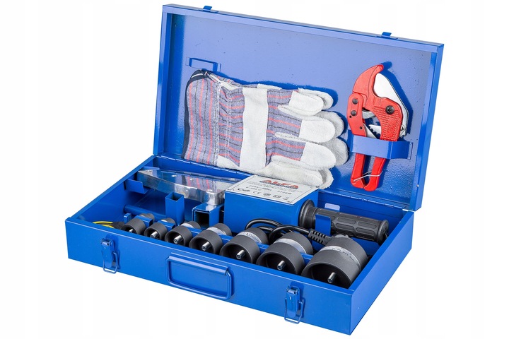 ZGRZEWARKA DO RUR PCV PP ZGRZEWANIE POLIFUZIJNA MATRYCE AKCESORIA